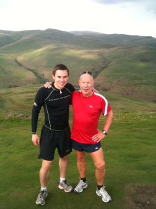 Tommy & I at the top of the infamous Dumyat hill a few years back.