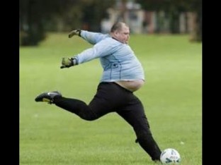 fat football